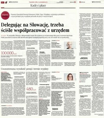 Ver&ouml;ffentlichung in der polnischen Presse